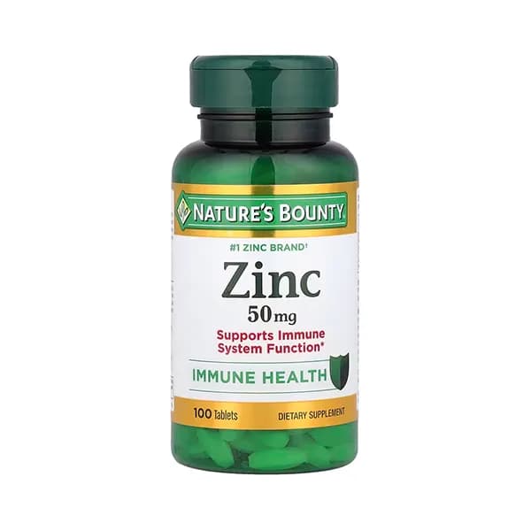 Nature's Bounty Zinc 50mg 100 Jours