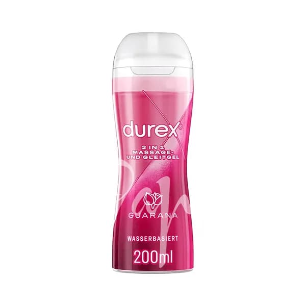 DUREX GEL MASSAGE ET LUBRIFIANT 2EN1 GUARANA
