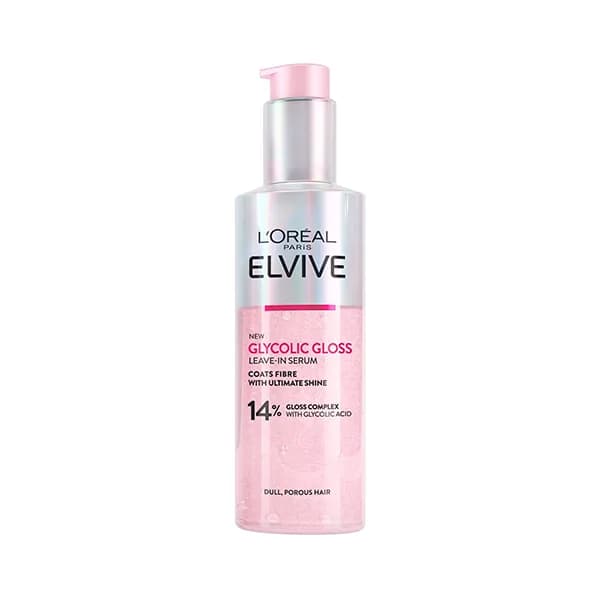 LOREAL Elseve Glycolic Gloss Sérum Sans Rinçage pour Cheveux Ternes
