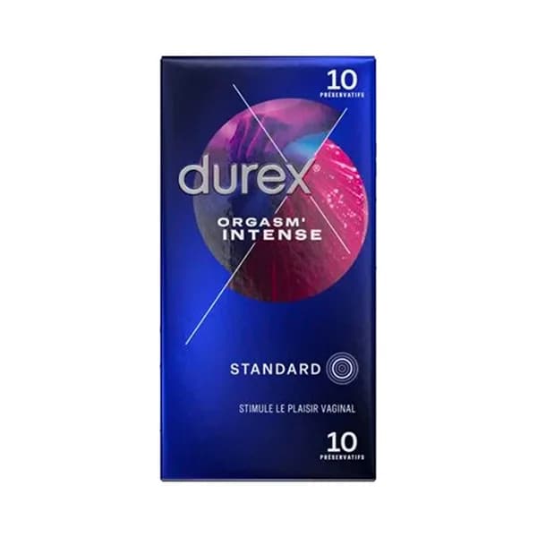 DUREX PRESERVATIF ORGASM'INTENSE 10