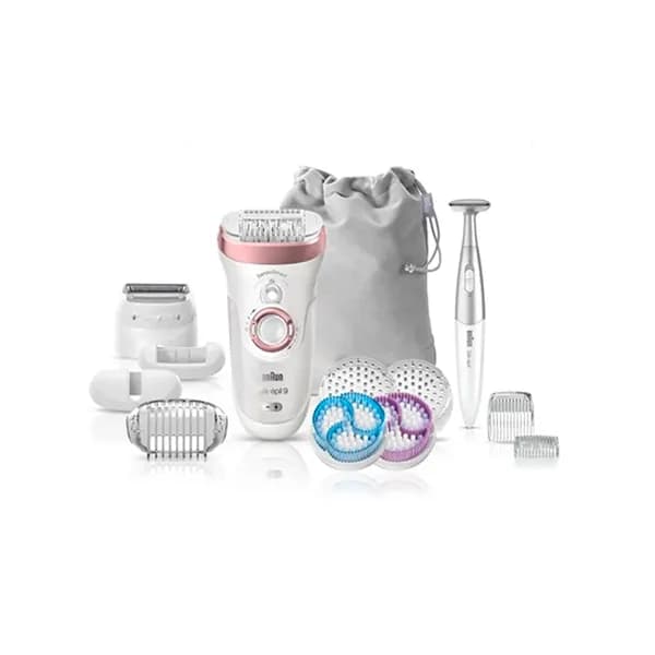 Braun Silk Epil 9 + 8 Extras